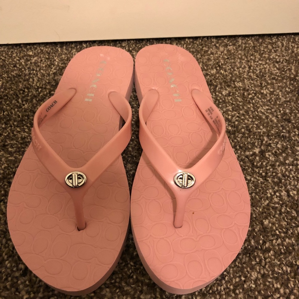 Coach Flip Flops